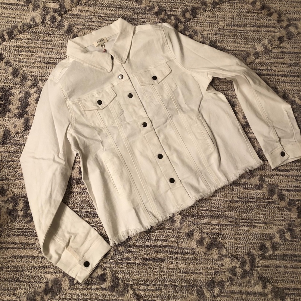 White Denim Jacket